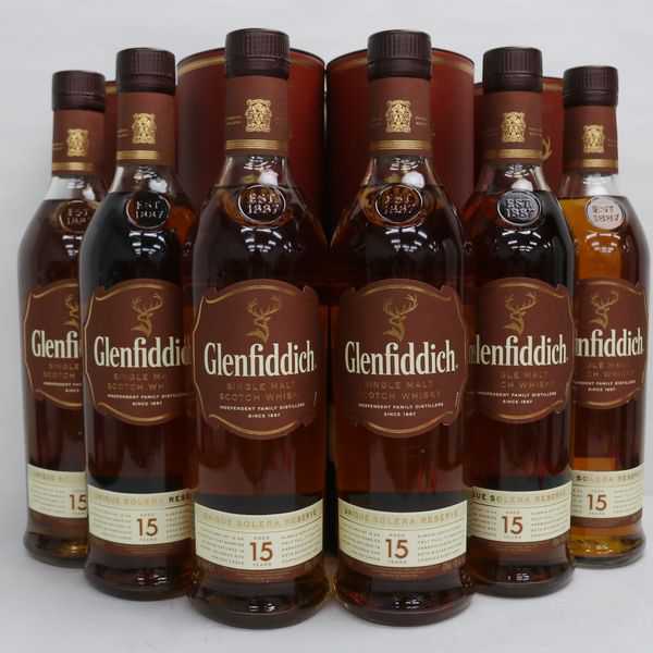 ☆6本セット/Glenfiddich（グレンフィディック）15年 700ml O0A1736
