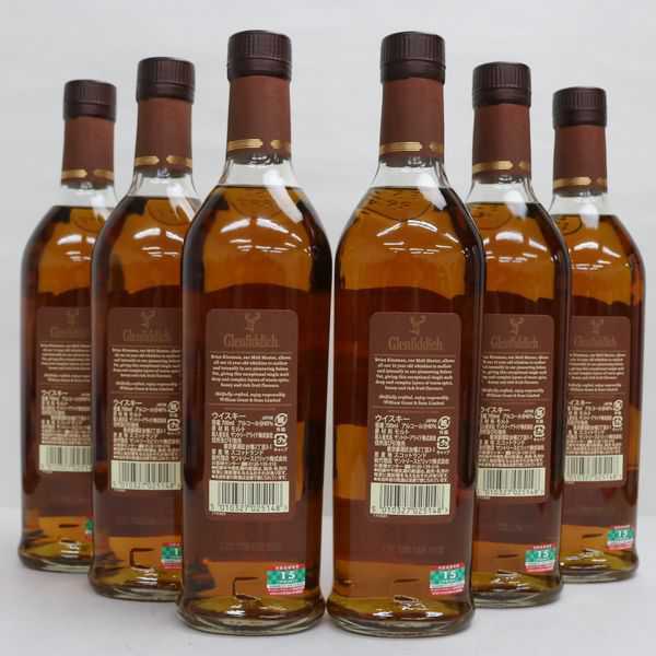 ☆6本セット/Glenfiddich（グレンフィディック）15年 700ml O0A1736