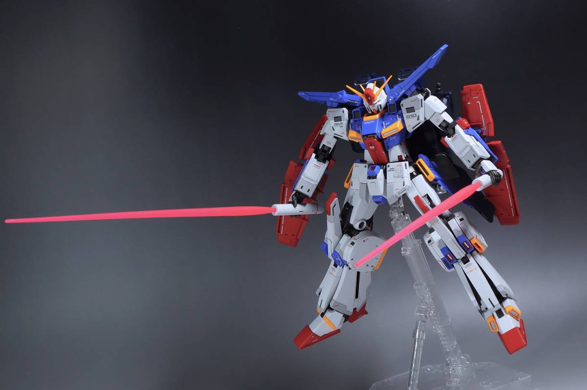 MG 1/100 ZZガンダムVer.Ka 改修塗装済み完成品 1⁄100 MG