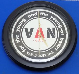 希少品 VAN JACヴァンヂャケット 掛け時計 ウォールクロック 何