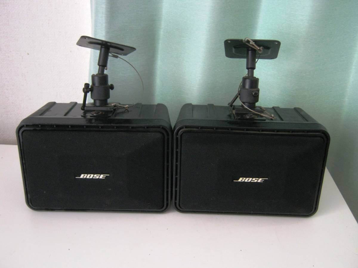 ◇BOSE/ボーズ 101MM スピーカー ペア 連番 ブラック 天吊り金具付き