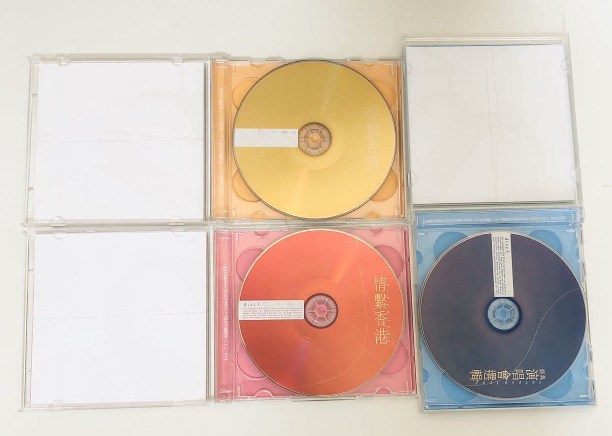 美品(BOOKLET有) 01年(情繋亞洲5CD+1VCD 香港版)】テレサテン/Teresa