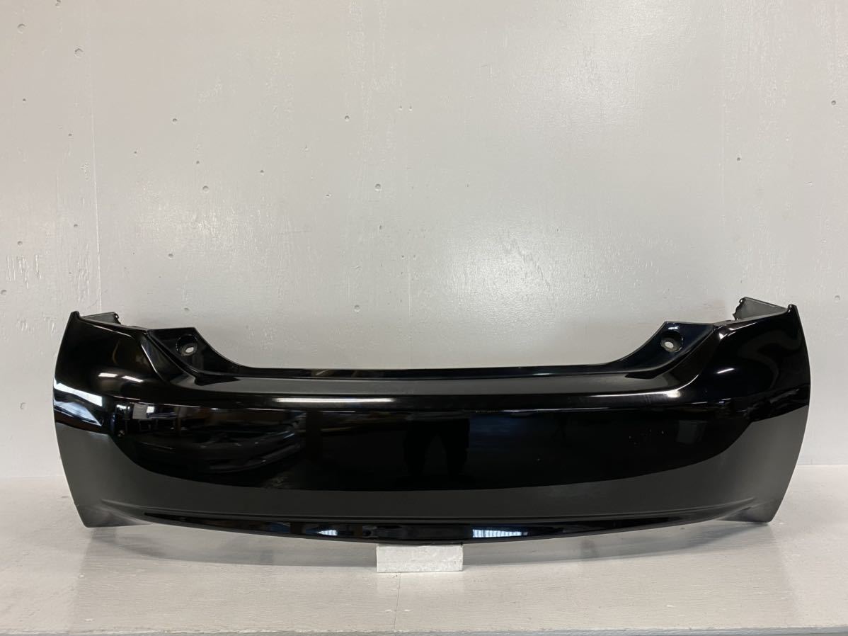 プリウス ZVW30 純正 リアバンパー 52159-47050 黒 202 スポイラー穴