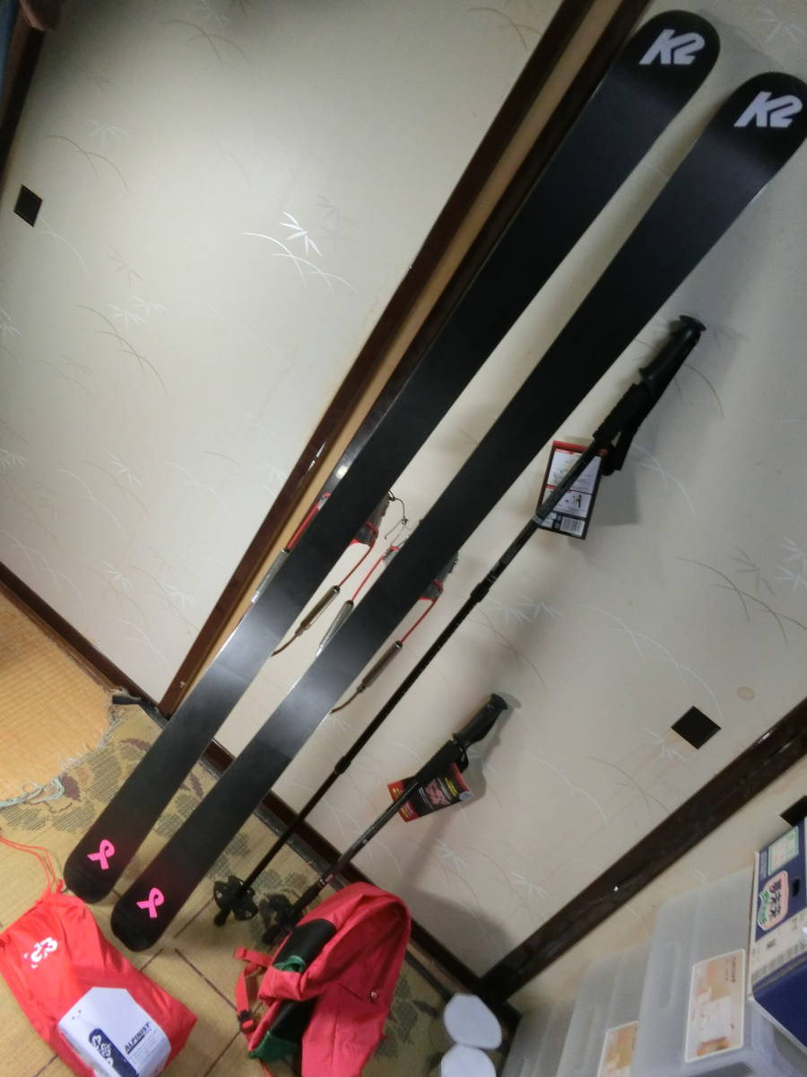 K2 ケーツー and テレマーク スキー Piste Pipe ピステパイプ 169cm 登山 25-26 アウトドア G3タルガ ビンディング 84ｍｍ 0