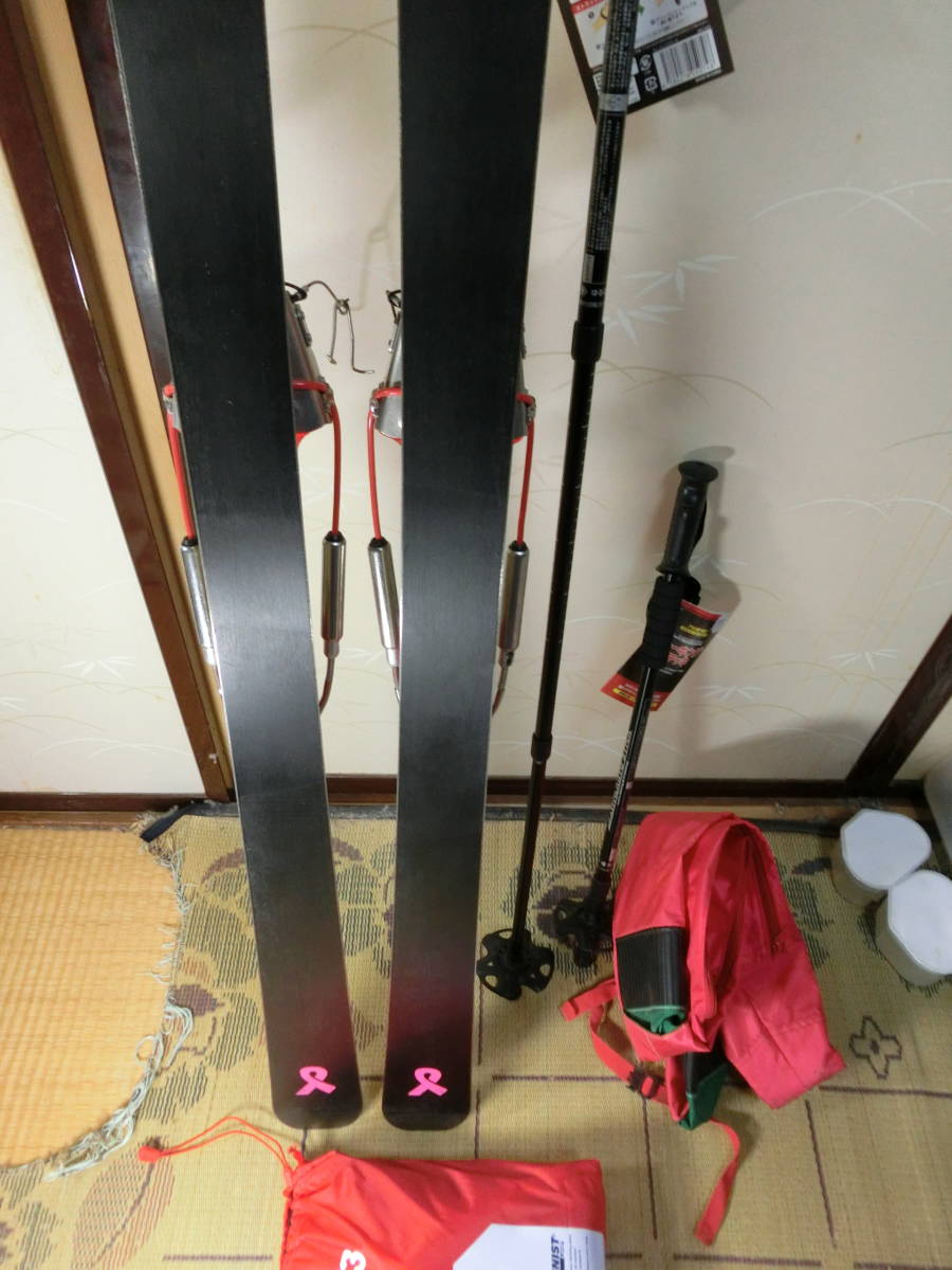 K2 ケーツー and テレマーク スキー Piste Pipe ピステパイプ 169cm 登山 25-26 アウトドア G3タルガ ビンディング 84ｍｍ 0