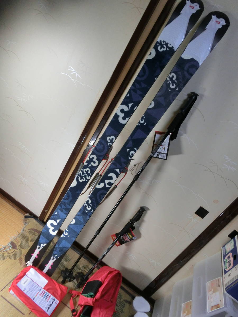 K2 ケーツー and テレマーク スキー Piste Pipe ピステパイプ 169cm 登山 25-26 アウトドア G3タルガ ビンディング 84ｍｍ 0