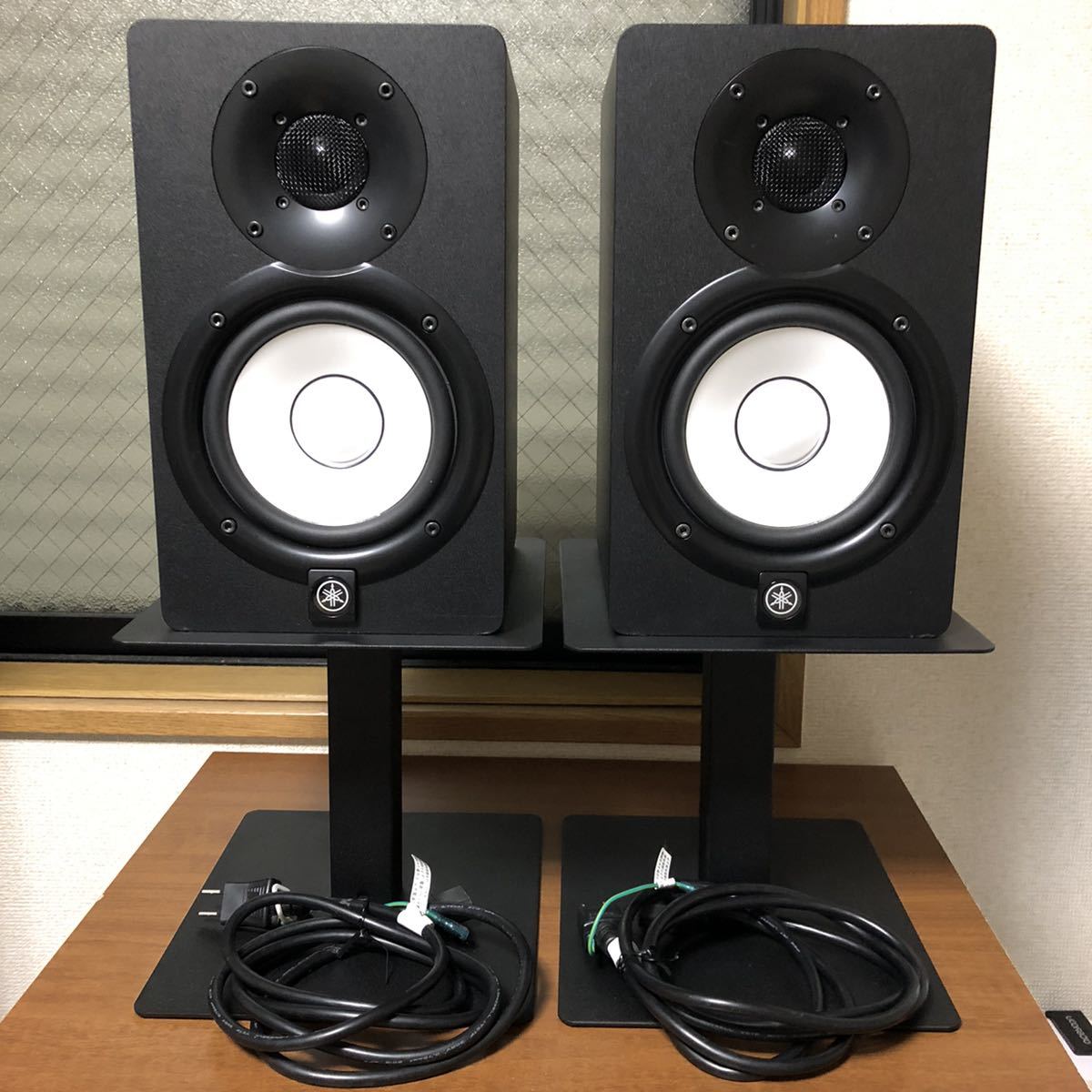 HS5 YAMAHA ペア スピーカースタンドセット TRS-XLRケーブル | ヤマハ 
