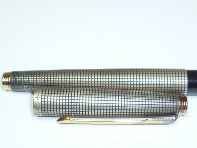 万年筆　PARKER 14K スターリングシルバー パーカー 万年筆 スターリングシルバー 14K ＊0210-5 【公式通販】