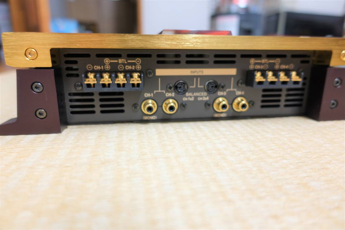 LUXMAN CM-4050 - AMPLIFIER POWER アンプ CAR 当時物老舗高級LUXMAN純