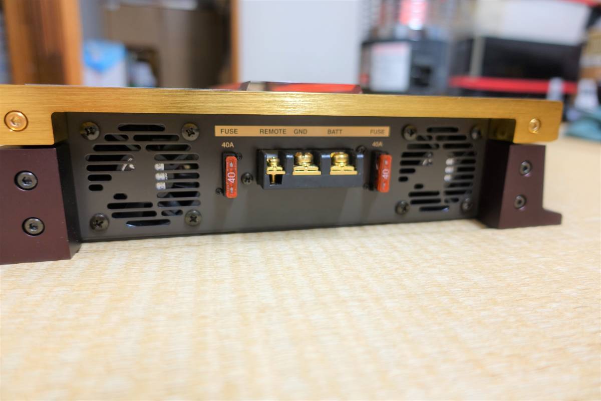 LUXMAN CM-4050 - AMPLIFIER POWER アンプ CAR 当時物老舗高級LUXMAN純