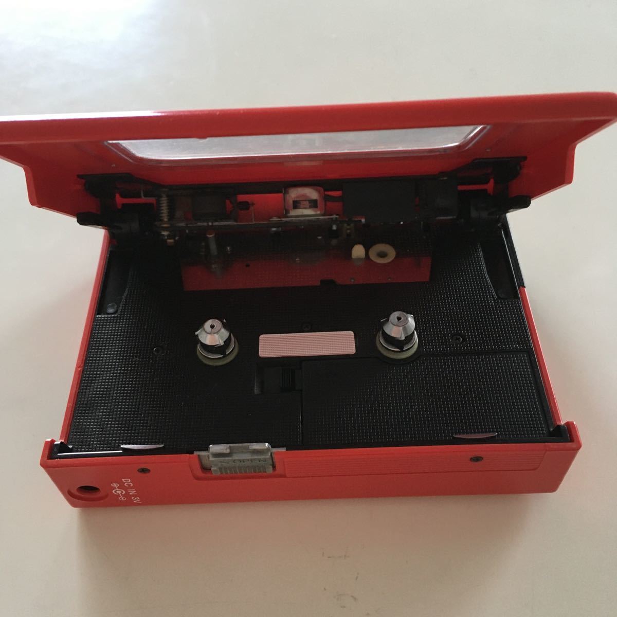 SONY WM-2 WALKMAN カセットウォークマン 赤 レッド ケース付 II 