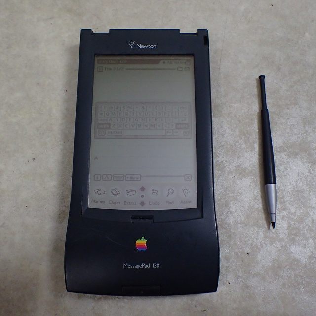 Apple MessagePad 130動作品+周辺機器多数 動作確認済 Apple MessagePad130 Newtonニュートン アップル 1円～【10