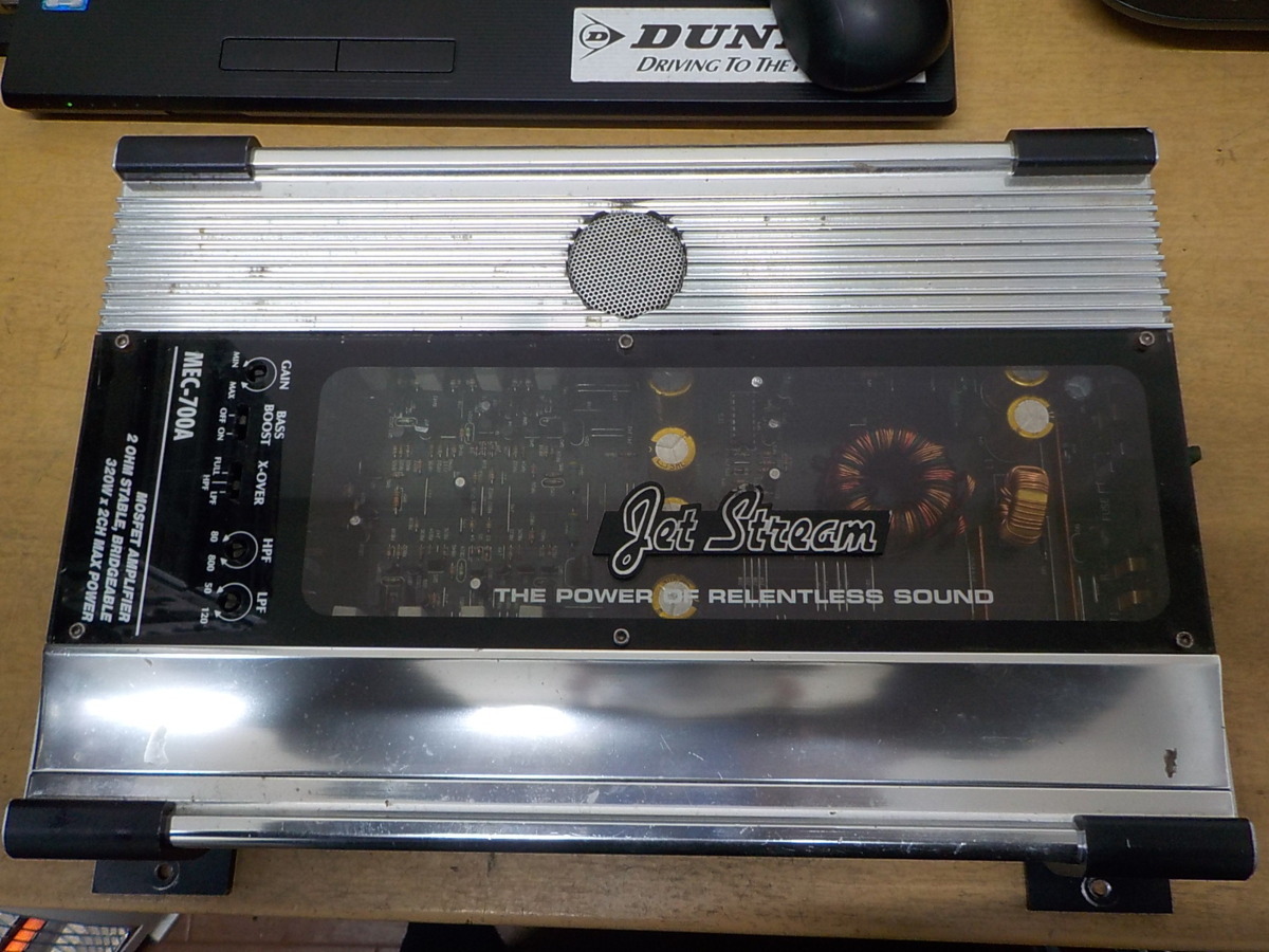 MEC-700A Jet STREAM 当時物美品JET カーアンプ | ジャンク扱い 現状品 