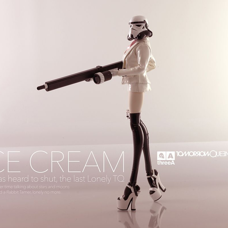 ThreeA 3A 1/6 RICE CREAM THE LAST LONELY TQ Ashley Wood アシュレイ