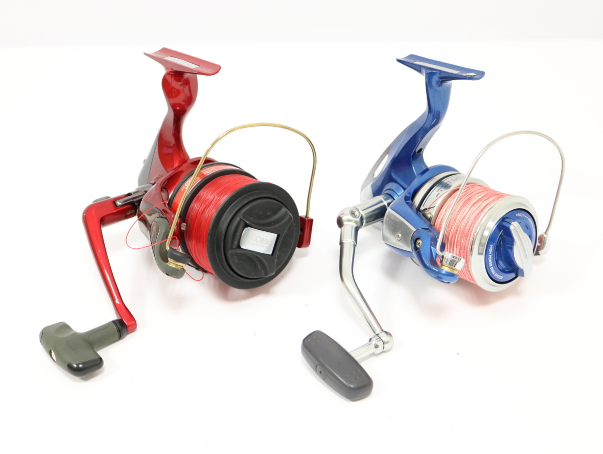 限定SALE，人気SALE シマノ パワーエアロ スピンジョイ XT タイプ3 PROX VALTOM RED-6000 遠投 DF 2台セット 良品(シマノ)｜売買されたオークション情報、yahooの商品情報をアーカイブ公開 - オークファン シマノ