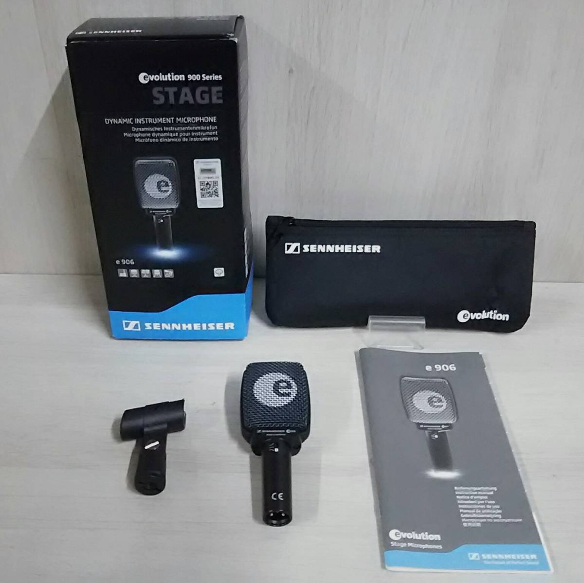 動作確認済み】SENNHEISER E906 ゼンハイザー ダイナミックマイク e906