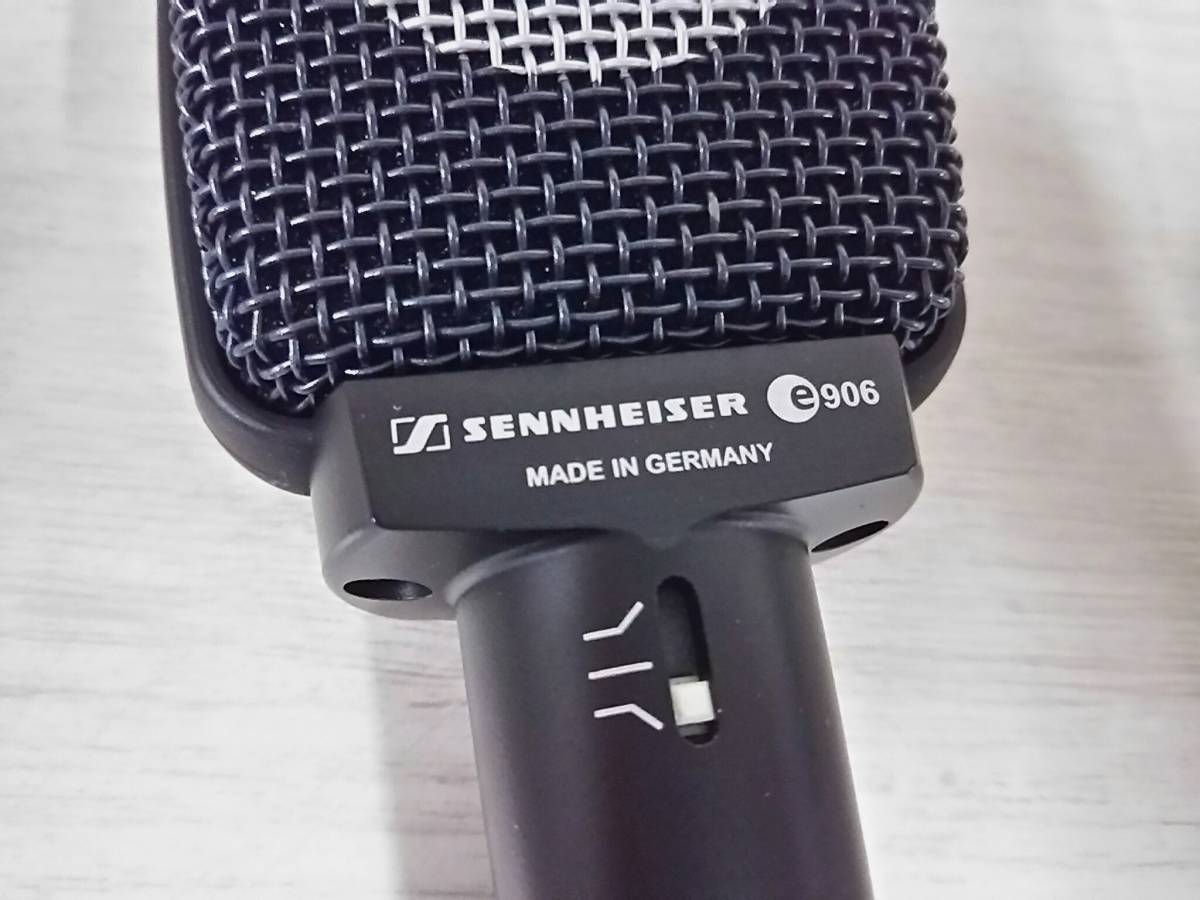 動作確認済み】SENNHEISER E906 ゼンハイザー ダイナミックマイク e906