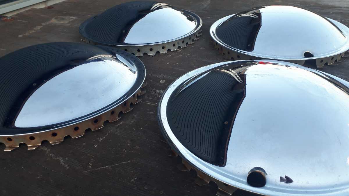 MOON ホイールキャップ ホイール ムーン 4枚セット 1台分 メッキ DISC 