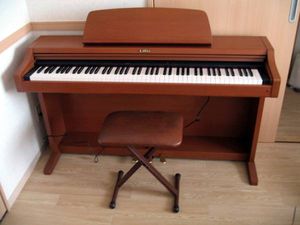 美品】KAWAI PN290C デジタルピアノ 3本ペダル イス付き 電子(カワイ 