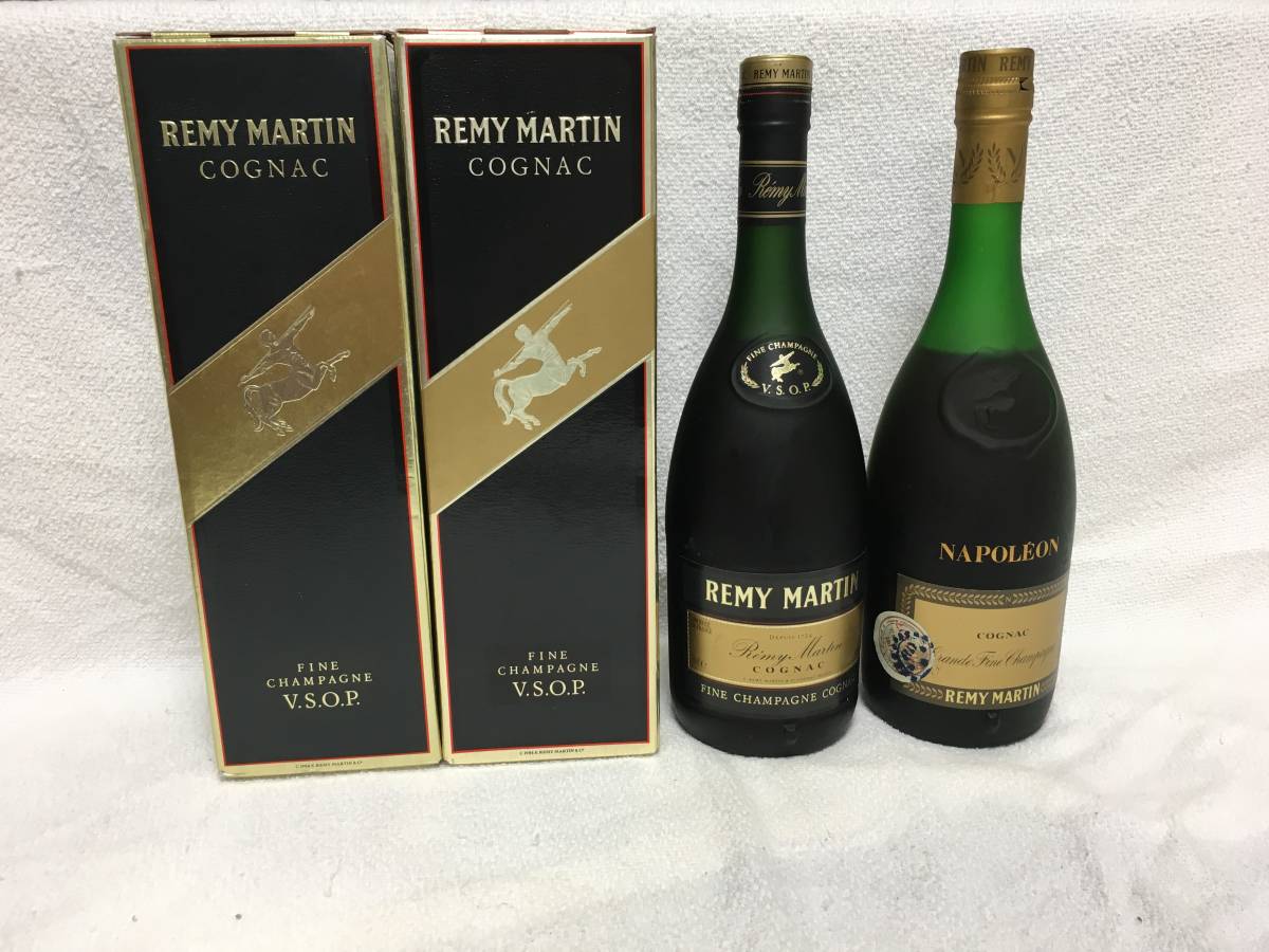未開栓 未開栓 古酒 REMY MARTIN レミ―マルタン VSOP ＆ NAPOLEON