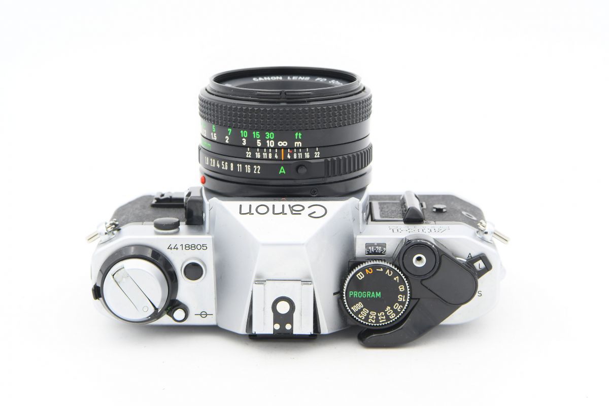 cmrk1834-7049 ◆ Canon キヤノン AE-1P PROGRAM + New FD 50mm F1.8 MF一眼レフカメラ FDマウント_3
