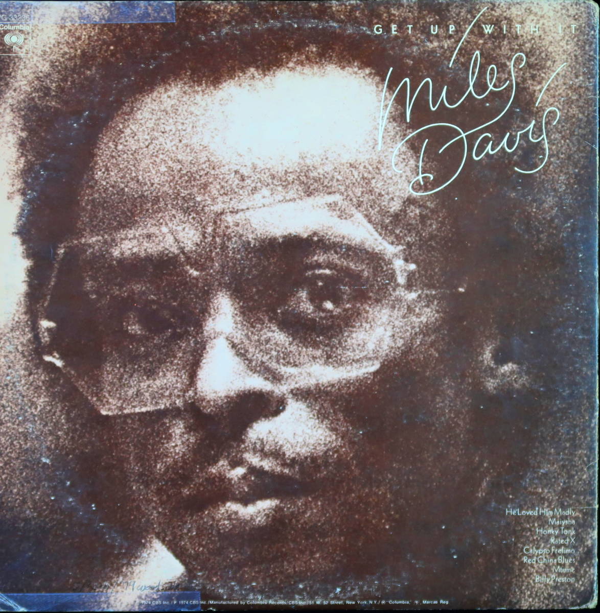 【本物保証，大人気】 US.盤 MILES DAVIS :GET UP WITH IT 2枚組(フュージョン)｜売買されたオークション情報、yahooの商品情報をアーカイブ公開 - オークファン フュージョン