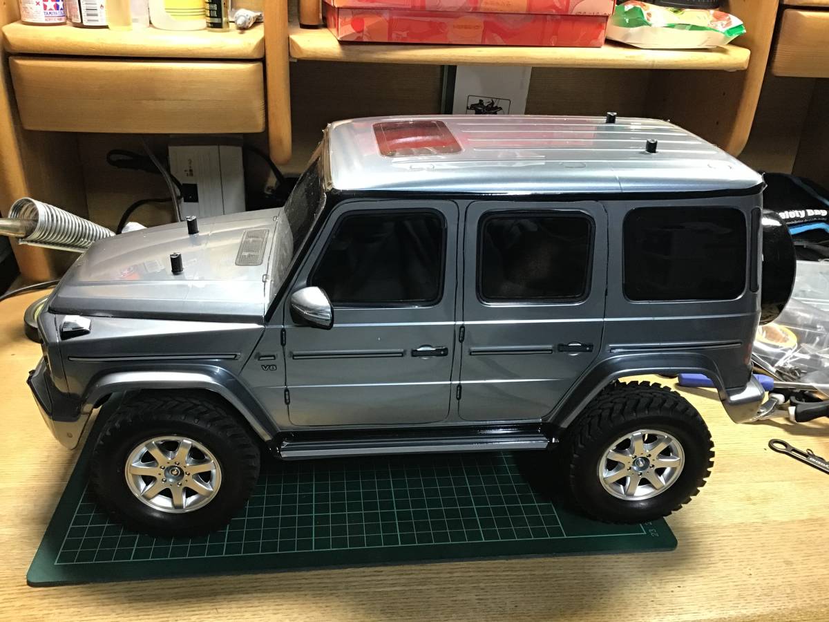 タミヤ CC-02 ベンツG500 4WD 2.4GHz仕様70T アルミホイル タミヤCCー02ベンツG500 【公式通販】