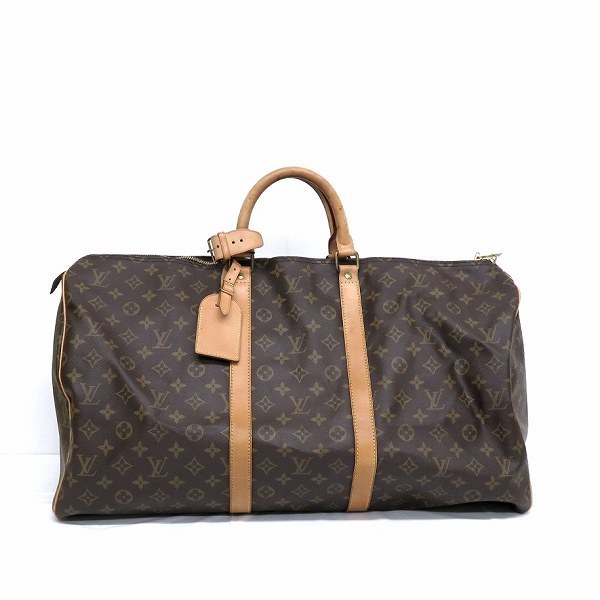 【格安，低価】 ルイヴィトン モノグラム キーポル55 M41414 バッグ ボストンバッグ ユニセックス 0302(ボストンバッグ)｜売買されたオークション情報、yahooの商品情報をアーカイブ公開 - オークファン かばん、バッグ