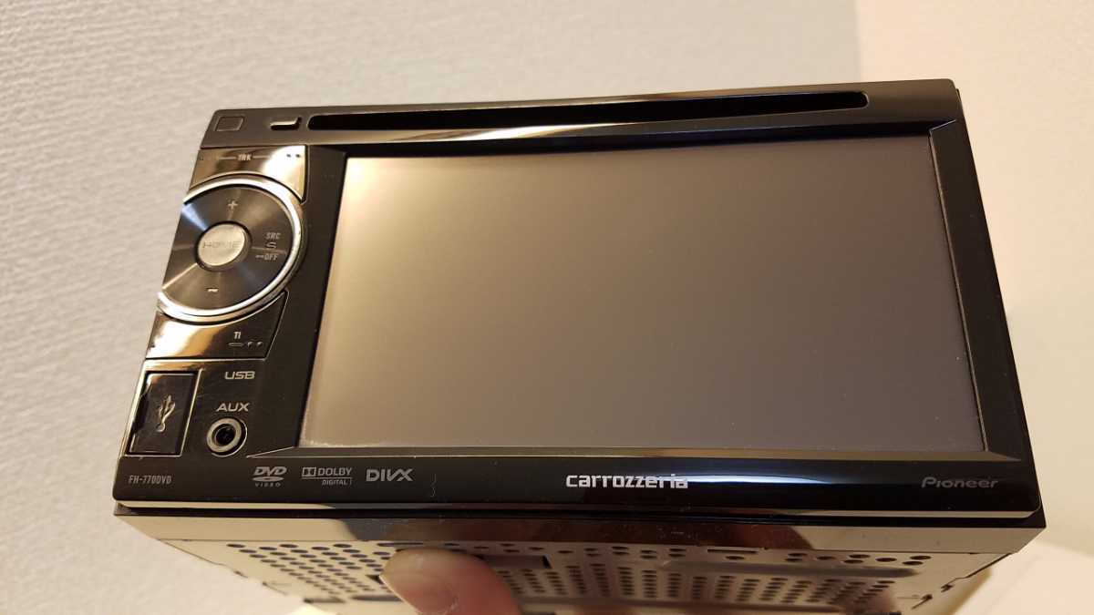 全国送料無料！超美品♪carrozzeria(カロッツェリア)FH-770DVD　CD/USB/DVDデッキ 動作不具合無し♪使用期間短　傷汚れ無し carrozzeria カロッツェリア | 2DIN iPod&frasl;iPhone対応 TS-V174S