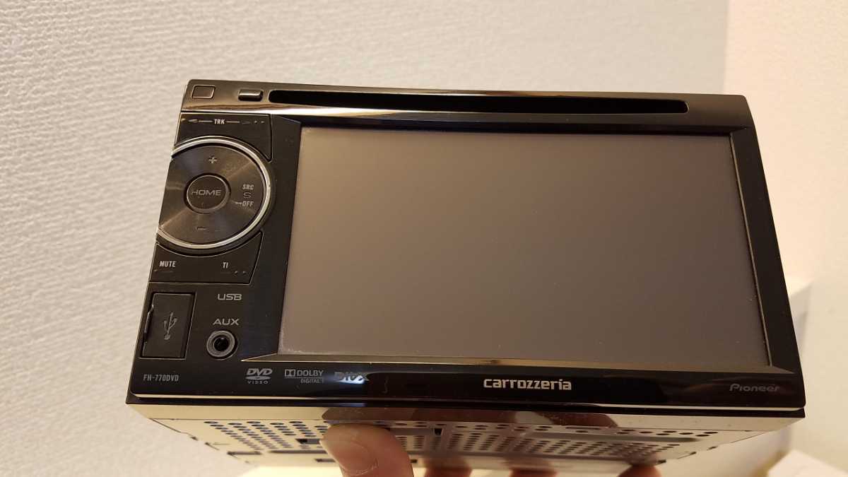全国送料無料！超美品♪carrozzeria(カロッツェリア)FH-770DVD　CD/USB/DVDデッキ 動作不具合無し♪使用期間短　傷汚れ無し carrozzeria カロッツェリア | 2DIN iPod&frasl;iPhone対応 TS-V174S
