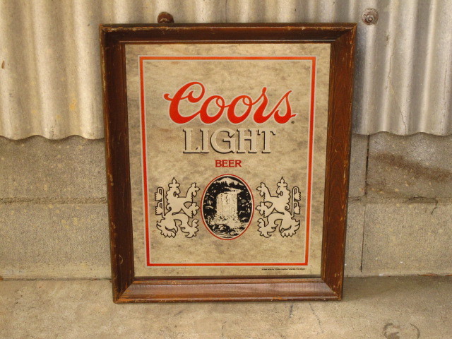 ビンテージ パブミラー coors light beer クアーズ ライト ビール