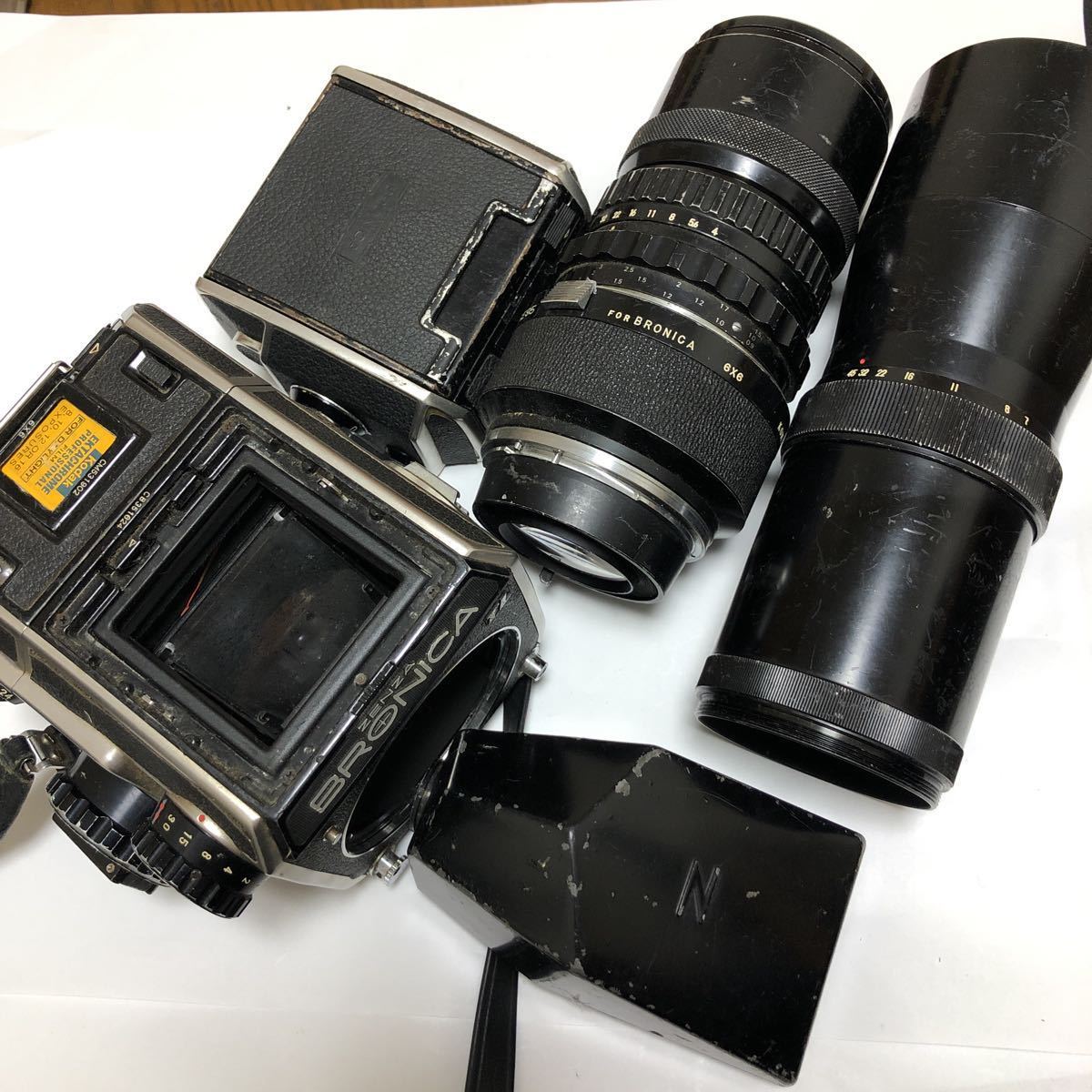 ジャンク】Zenza Bronica/ゼンザブロニカ 中判カメラ TL+NIKKOR-P.C F4