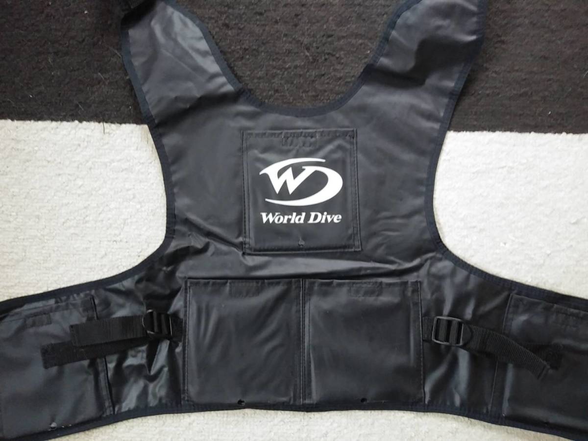  ウエイトベスト2.5Ｋｇ ＷｏｒｌｄＤｉｖｅ(ウエイト、ウエイトベルト)｜売買されたオークション情報、yahooの商品情報をアーカイブ公開 - オークファン ウエイト、ウエイトベルト