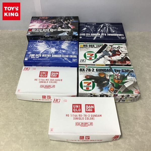 1円～ バンダイ HGUC 1/144 シルヴァ・バレト・サプレッサー、ガンダムTR-6 ウーンドウォート 等