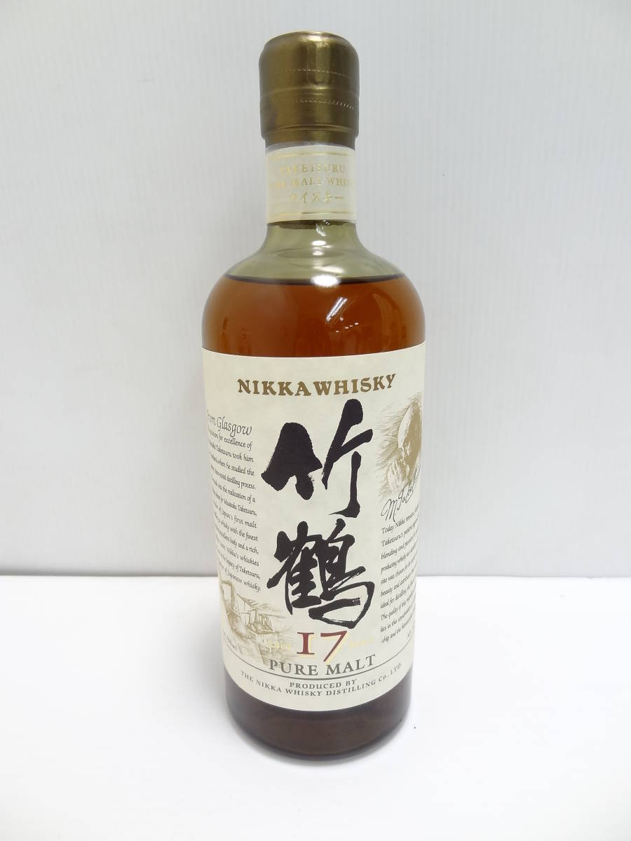 【最安値，爆買い】 F7b壱 NIKKA 竹鶴 １７年 ピュアモルト ７００ｍｌ ウイスキー(日本)｜売買されたオークション情報、yahooの商品情報をアーカイブ公開 - オークファン 日本