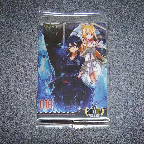 22種】ソードアート・オンライン 10th anniversary ウエハース SAO 018