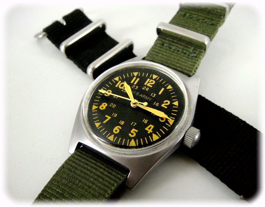 60's U.S.ARMYミリタリー軍用時計 No.65(アナログ（手巻き）)｜売買