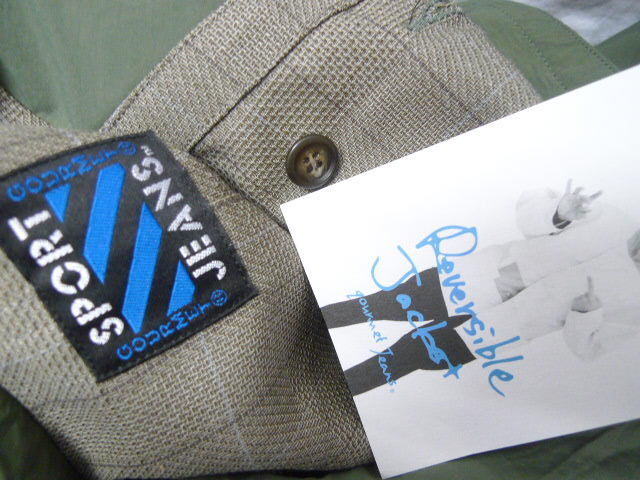 ◇gourmet jeans グルメジーンズ 20ss 新同 REVERSIBLE JACKET 