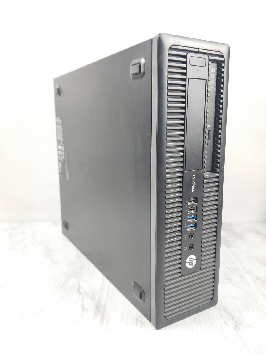 驚速SSD HP ProDesk 600 G1 SFF i5-4570 3.6GHz x4/8GB SSD:120GB+