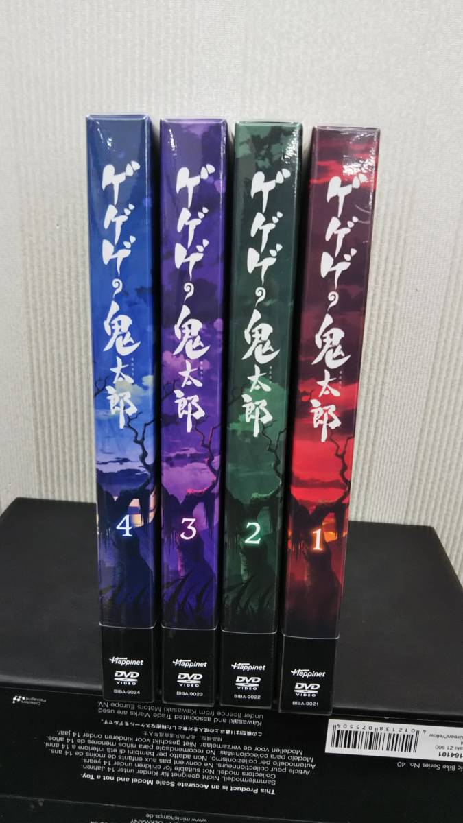 未開封品 ゲゲゲの鬼太郎 第6作 DVD BOX1～4　4本セット　送料無料