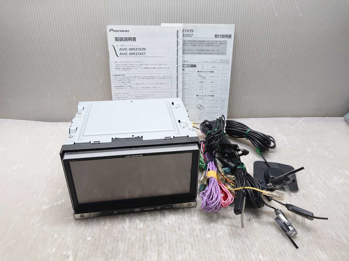 カロッツェリア AVIC-MRZ009 メモリー フルセグ Bluetoothオーディオ