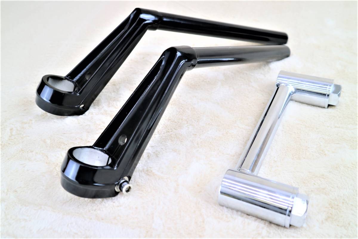 CBX純正 タイプ ハンドル 黒＋延長キット① / ゼファー400 ZR400C 新品