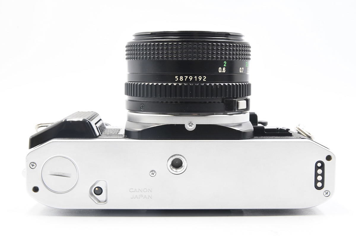 ◆ CANON キヤノン AE-1 PROGRAM + CANON LENS NEW FD 50mm F1.8 + CANON MACRO LENS NEW FD 100mm F4 MF一眼 レンズ2本 セット_5