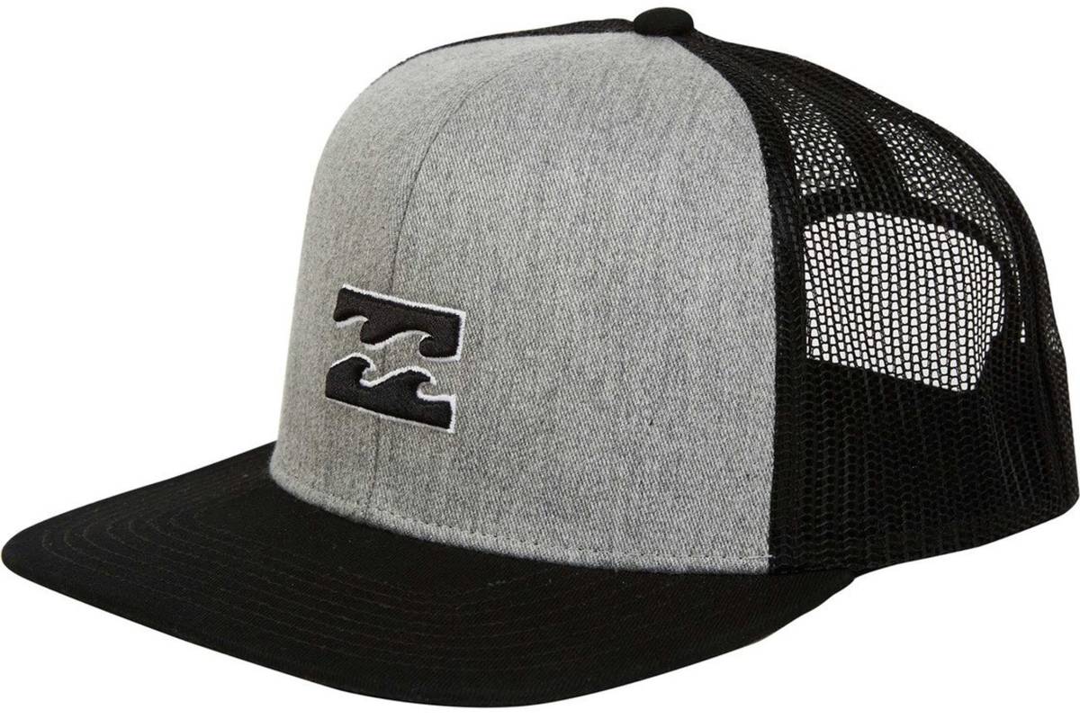 【格安，HOT】 Billabong All Day Trucker Hat Cap Grey Heather キャップ(帽子、キャップ)｜売買されたオークション情報、yahooの商品情報をアーカイブ公開 - オークファン 帽子、キャップ