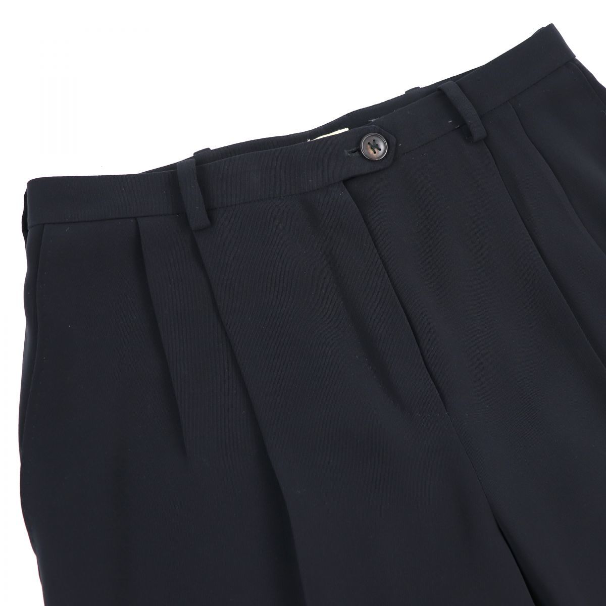エルメス HERMES マルジェラ期 2タックワイドスラックスパンツ 40 