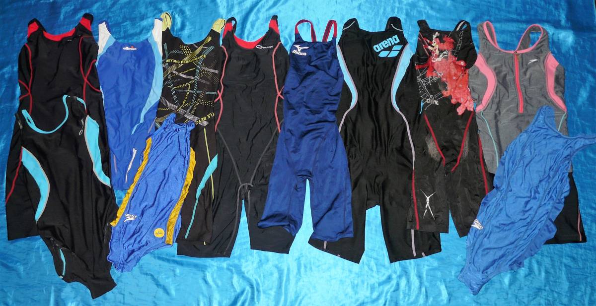 100%新品，品質保証 59 すべて難あり SPEEDO arena ellesse いろいろ11枚セット 超薄ピタピタ スーツタイプも 競泳水着(ワンピース)｜売買されたオークション情報、yahooの商品情報をアーカイブ公開 - オークファン 女性用