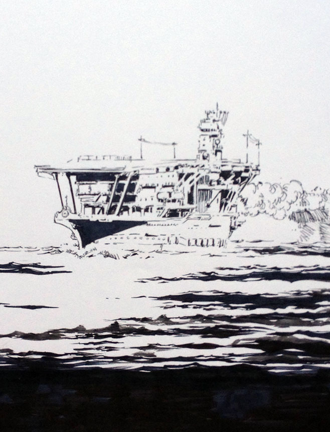 空母 赤城イラスト 久我山砲台 イラスト原画 手描きイラスト 売買されたオークション情報 Yahooの商品情報をアーカイブ公開 オークファン Aucfan Com