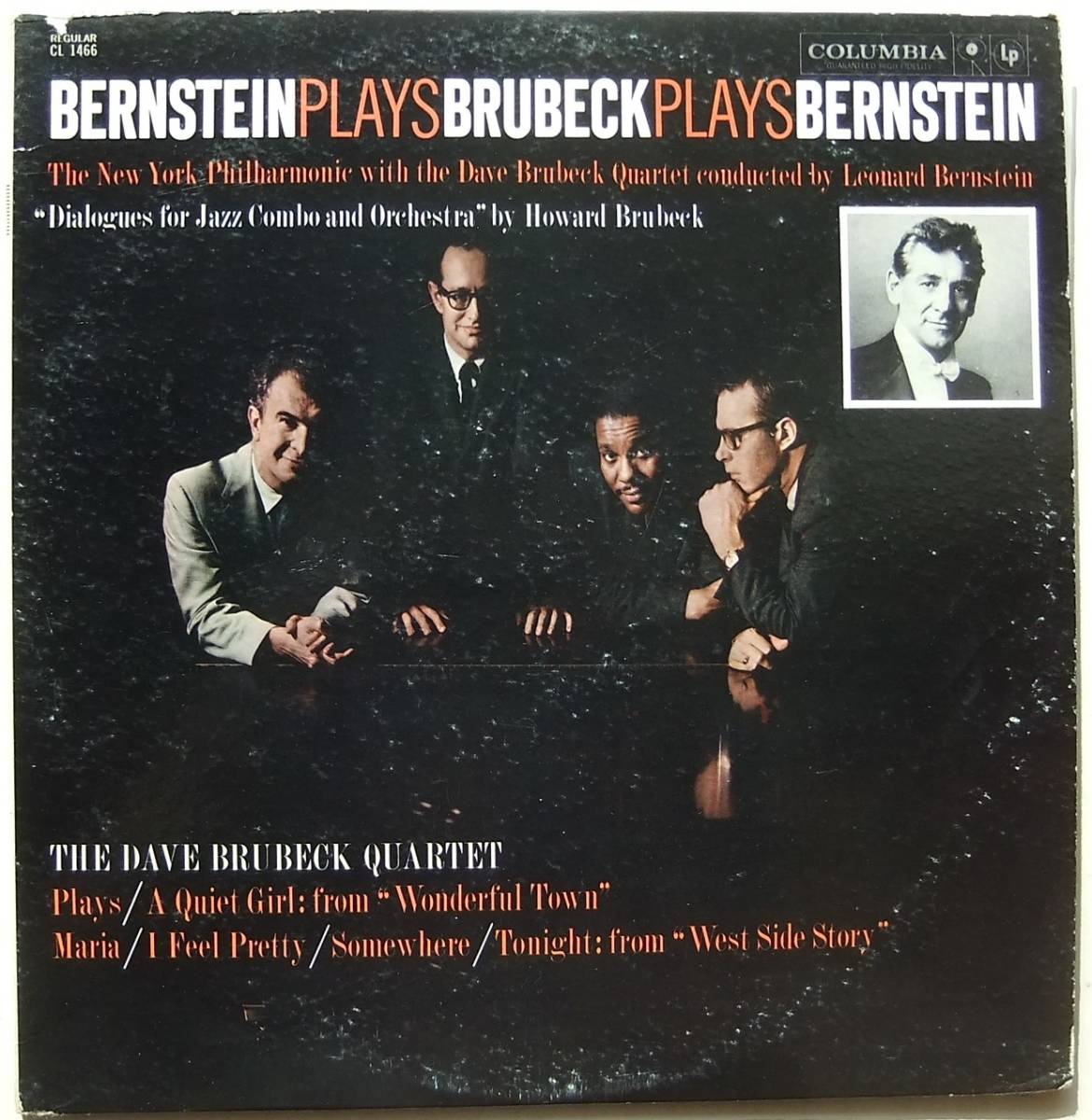 【人気SALE，定番人気】 DAVE BRUBECK Quartet / Bernstein Plays Brubeck Plays Bernstein Columbia CL 1466 6eye:dg T(ジャズ一般)｜売買されたオークション情報、yahooの商品情報をアーカイブ公開 - オークファン ジャズ一般