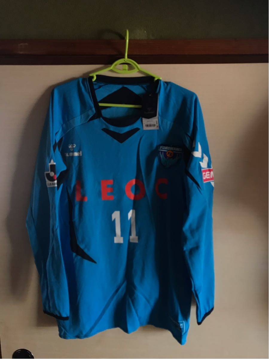 日本で買 横浜FC☆三浦知良選手直筆サインユニフォーム☆新品☆正規品