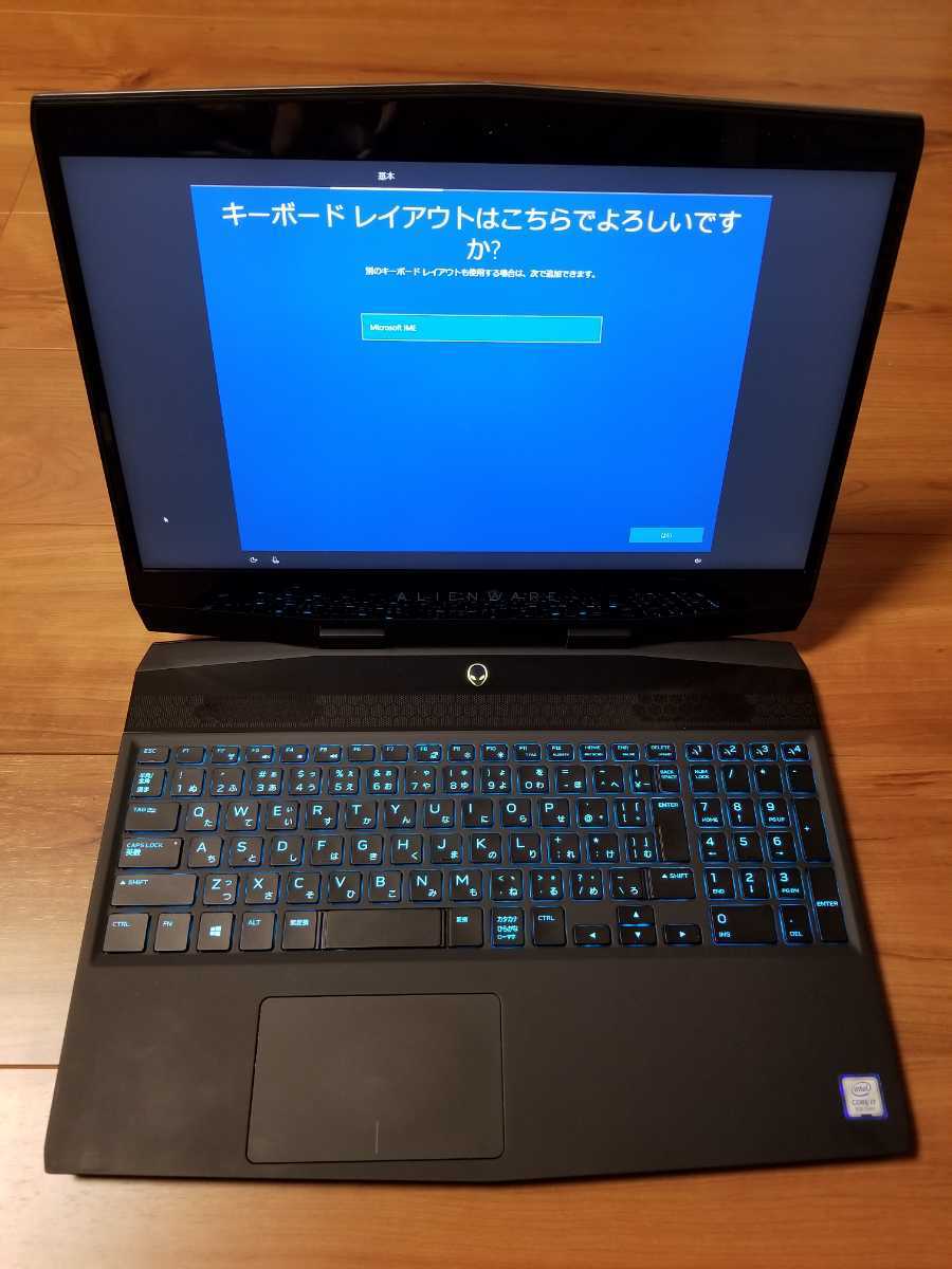 ゲーミングノートPC DELL Alienware m15 GTX1060 Core i7-8750H メモリ16GB M.2 SSD 250GB SATA SSD 1TB _2